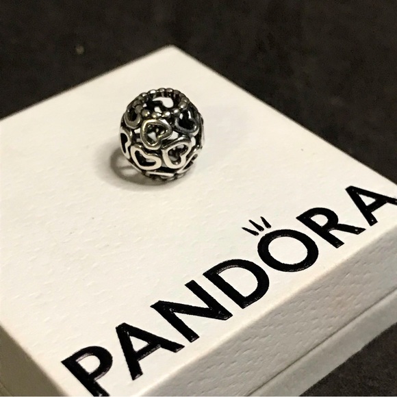 Authentic Pandora Heart Charm - Picture 1 of 3